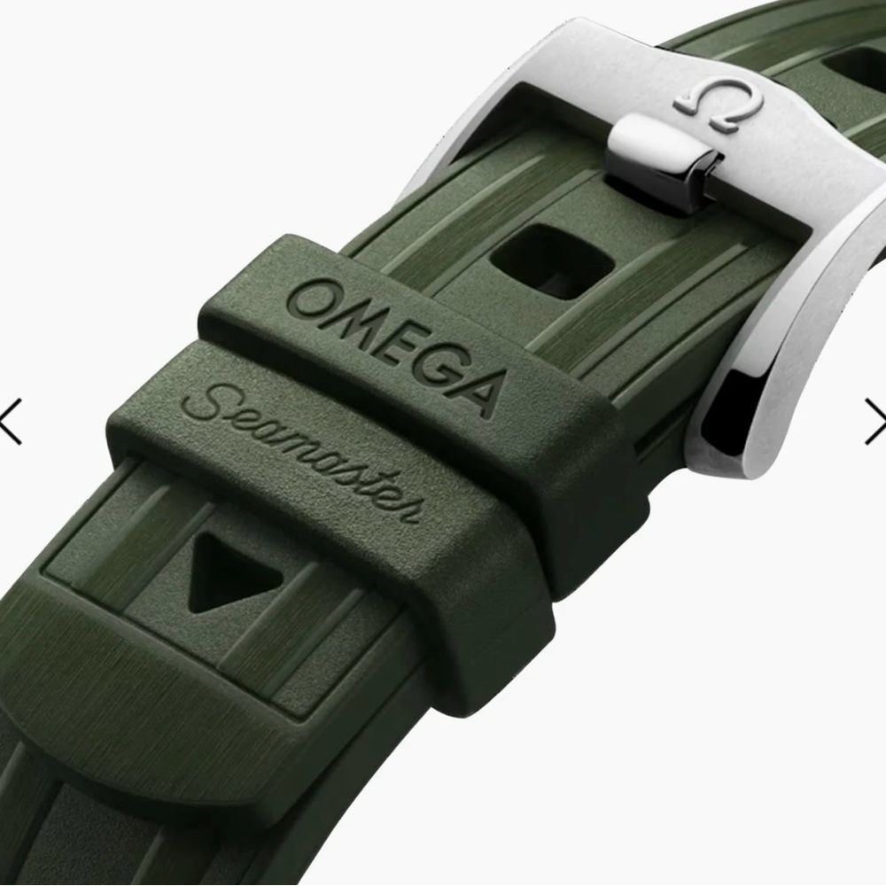 Beautiful and brand new coveted Omega G SeamDiver 42 ss green - Picture 14 of 14